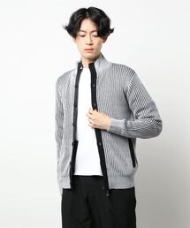 HIDEAWAYS NICOLE | スタンドリブニットブルゾン(カーディガン/ボレロ)