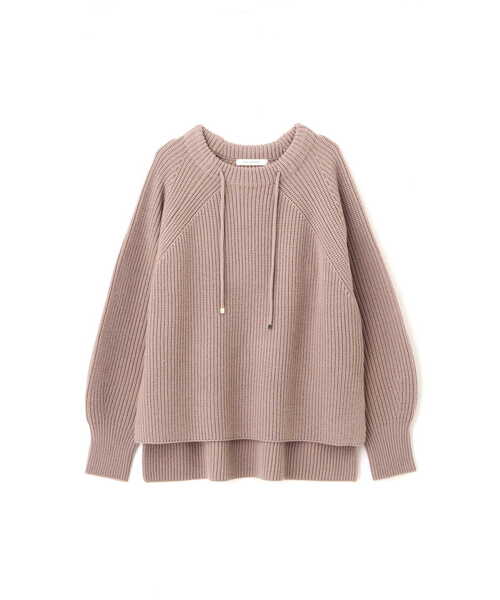 伊◆ファビアナフィリッピの高級ハイライン！可愛い”淡ピンクのバルキーニット！38 伊◇ファビアナフィリッピの高級ハイライン！可愛い”淡ピンクの