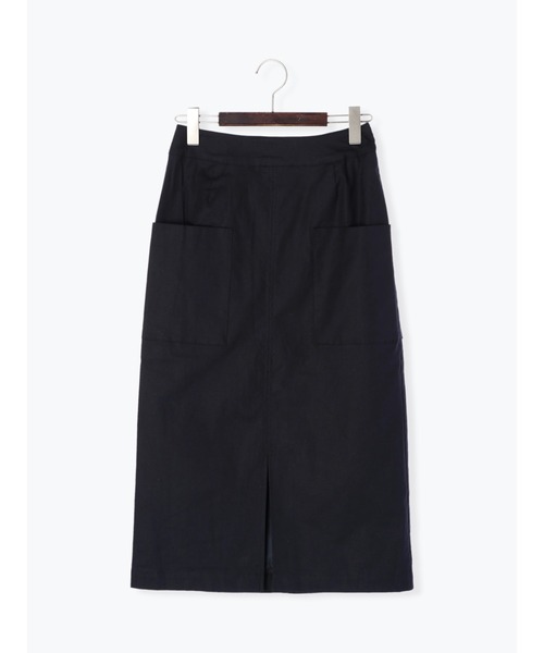 Te chichi（テチチ）の「綿麻アウトポケットタイトスカート（スカート・レディース・ネイビー/カーキ/イエロー・SMALL/MEDIUM）」の17枚目の写真