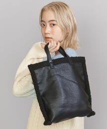 BEAUTY&YOUTH UNITED ARROWS | BY フェイクレザー×ボア リバーシブルトートバッグ -4WAY- ∴(トートバッグ)