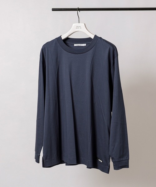 COLONY 2139（コロニートゥーワンスリーナイン）の「【SMART COLLECTION】《抗菌》スマートBIG長袖Tシャツ（Tシャツ/カットソー・メンズ・ホワイト/ブラック/ネイビー/ブラウン・MEDIUM/LARGE/X-LARGE）」の14枚目の写真