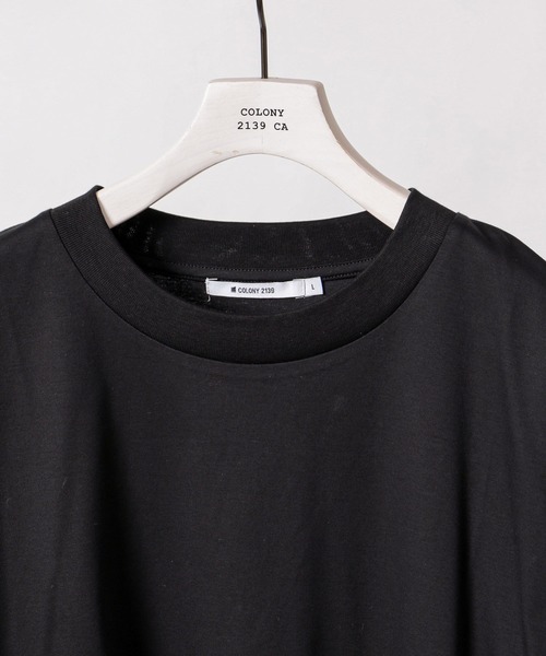 COLONY 2139（コロニートゥーワンスリーナイン）の「【SMART COLLECTION】《抗菌》スマートBIG長袖Tシャツ（Tシャツ/カットソー・メンズ・ホワイト/ブラック/ネイビー/ブラウン・MEDIUM/LARGE/X-LARGE）」の10枚目の写真