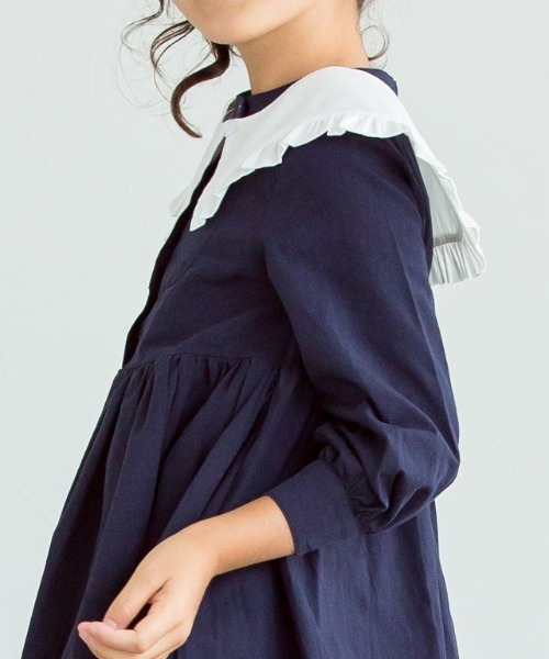 lulpini（ルルピー二）の「kids つけ襟（付け襟・キッズ・オフホワイト・FREE）」の19枚目の写真