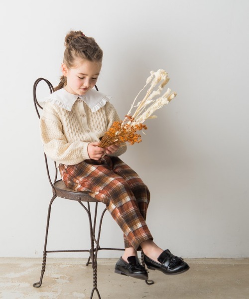 lulpini（ルルピー二）の「kids つけ襟（付け襟・キッズ・オフホワイト・FREE）」の6枚目の写真