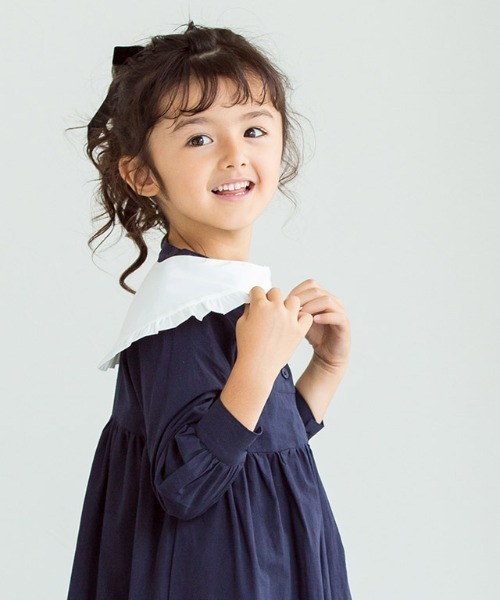 lulpini（ルルピー二）の「kids つけ襟（付け襟・キッズ・オフホワイト・FREE）」の15枚目の写真