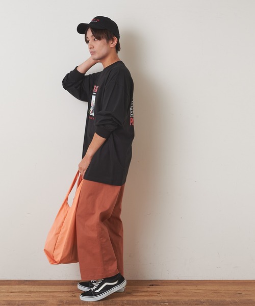 CIAOPANIC TYPY(チャオパニックティピー)の「TCツイル ワイドクライミングパンツ(その他パンツ・メンズ・サンドベージュ/オリーブ/ネイビー/ピンク・S/M/L)」の5枚目の写真