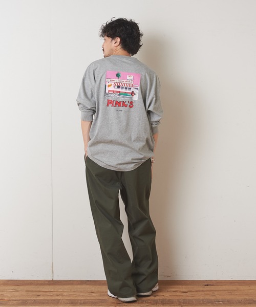 CIAOPANIC TYPY(チャオパニックティピー)の「TCツイル ワイドクライミングパンツ(その他パンツ・メンズ・サンドベージュ/オリーブ/ネイビー/ピンク・S/M/L)」の15枚目の写真