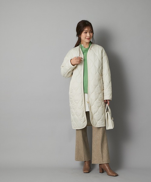 RIVE DROITE（リヴドロワ）の「シンプルなデザインが魅力　スクエアショートブーツ（ブーツ・レディース・ブラック/ベージュ・S/M/L）」の21枚目の写真