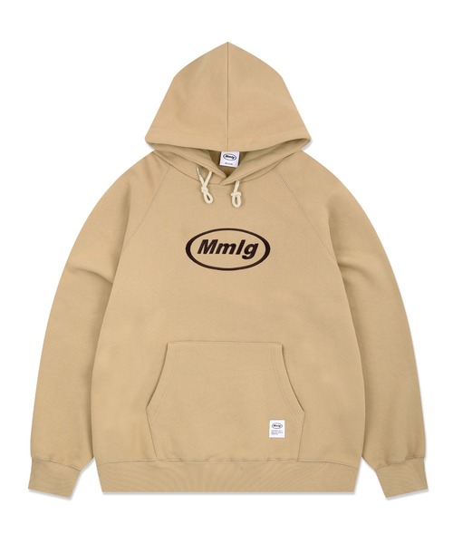 87mm（87mm）の「【87MM / Mmlg】MMLG HOOD / パルチムエムエム MMLG シグネチャー ロゴ フーディー（パーカー・レディース・グレー/ピンク/ベージュ/ブラック・MEDIUM/LARGE/SMALL）」の4枚目の写真