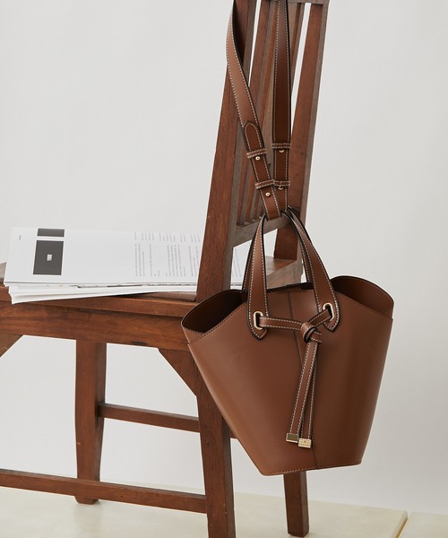 COLONY 2139（コロニートゥーワンスリーナイン）の「2WAYリボントートバッグ/ショルダーバッグ（トートバッグ・レディース・ブラウン/モカ/ブラック・FREE）」の13枚目の写真