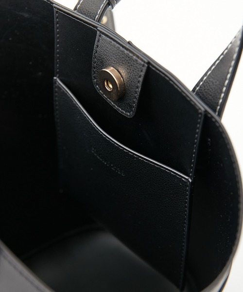 COLONY 2139（コロニートゥーワンスリーナイン）の「2WAYリボントートバッグ/ショルダーバッグ（トートバッグ・レディース・ブラウン/モカ/ブラック・FREE）」の14枚目の写真