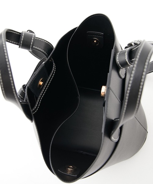 COLONY 2139（コロニートゥーワンスリーナイン）の「2WAYリボントートバッグ/ショルダーバッグ（トートバッグ・レディース・ブラウン/モカ/ブラック・FREE）」の7枚目の写真