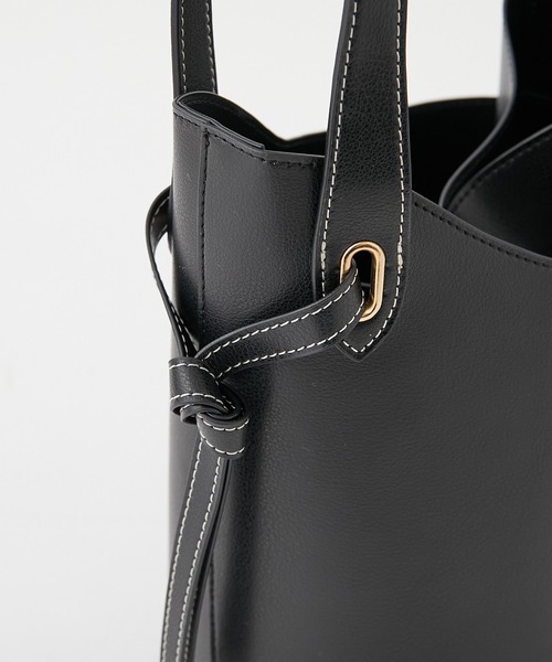 COLONY 2139（コロニートゥーワンスリーナイン）の「2WAYリボントートバッグ/ショルダーバッグ（トートバッグ・レディース・ブラウン/モカ/ブラック・FREE）」の11枚目の写真