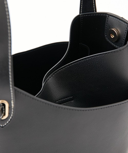 COLONY 2139（コロニートゥーワンスリーナイン）の「2WAYリボントートバッグ/ショルダーバッグ（トートバッグ・レディース・ブラウン/モカ/ブラック・FREE）」の16枚目の写真