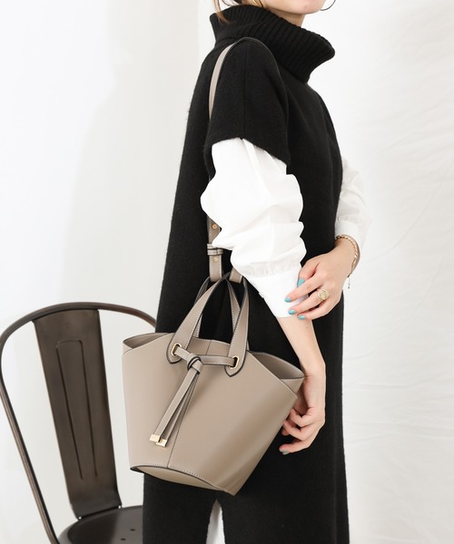 COLONY 2139（コロニートゥーワンスリーナイン）の「2WAYリボントートバッグ/ショルダーバッグ（トートバッグ・レディース・ブラウン/モカ/ブラック・FREE）」の19枚目の写真