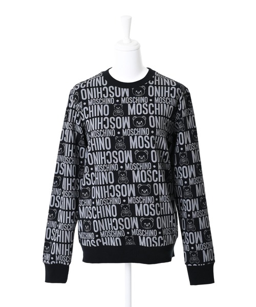 MOSCHINO（モスキーノ）の「【MOSCHINO KIDS】モノグラムスウェット（スウェット・レディース・ブラック/グレー・14Y/12Y）」の2枚目の写真