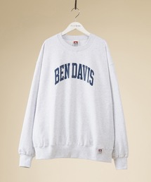 【BENDAVIS/ベンデイビス】カレッジプリントクルーネックスウェット