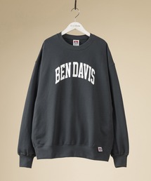 【BENDAVIS/ベンデイビス】カレッジプリントクルーネックスウェット