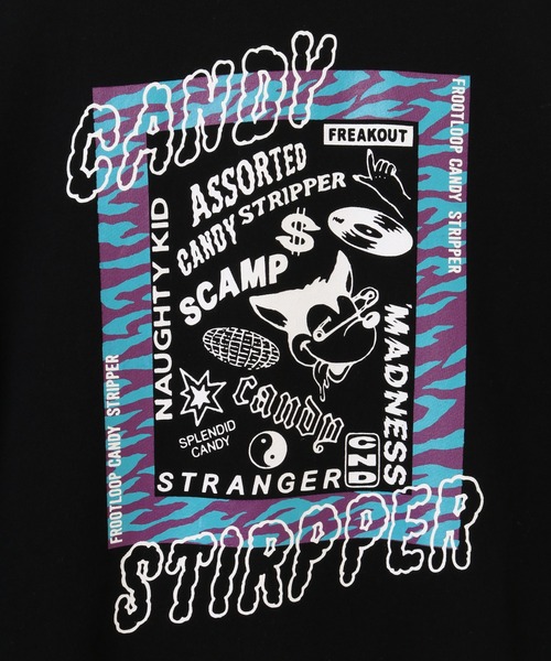 Candy Stripper(キャンディストリッパー)の「FREAK OUT SWEAT ワンピース(ワンピース・レディース・アイボリー/グリーン/ブラック・2)」の10枚目の写真