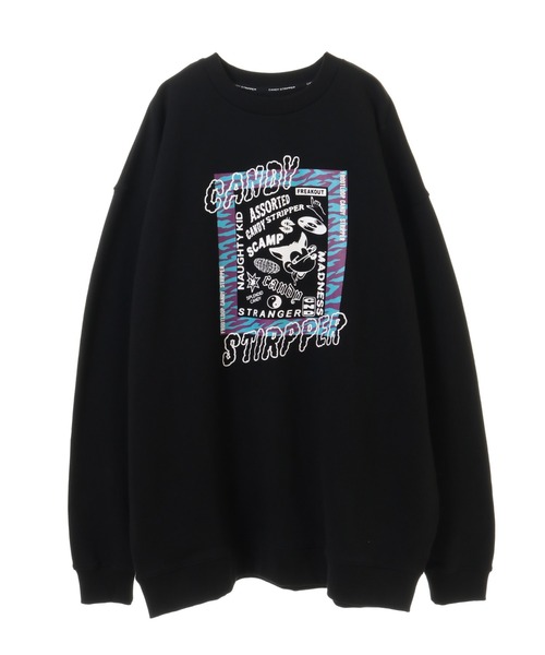 Candy Stripper(キャンディストリッパー)の「FREAK OUT SWEAT ワンピース(ワンピース・レディース・アイボリー/グリーン/ブラック・2)」の11枚目の写真