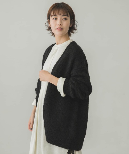 かぐれ（カグレ）の「アルパカウールカーディガン（カーディガン