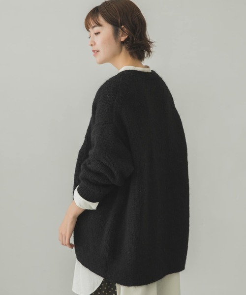 新品タグあり　かぐれ　ミニフリルカーディガン　ブラック　BLACK 新品タグあり かぐれ ミニフリルカーディガン ブラック BLACK かぐれ