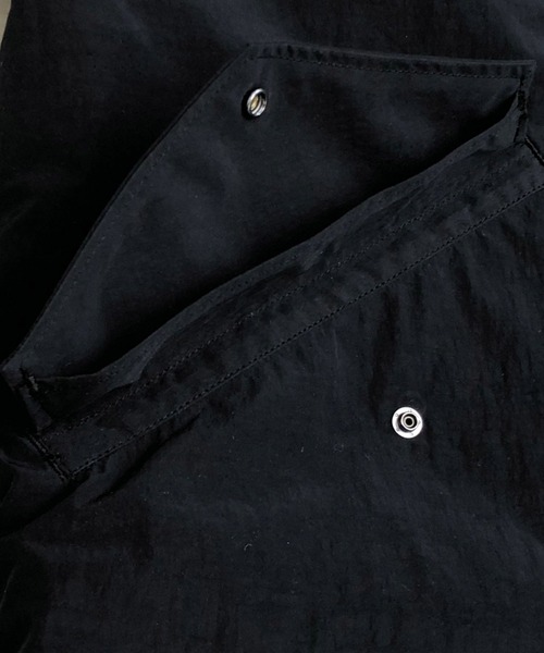 KIIT（キート）の「KIIT×WILD THINGS モッズコート  (KIL-C59-500)（ダウンジャケット/コート・メンズ・チャコール/ブラック・2/3）」の7枚目の写真