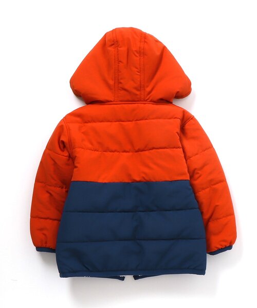 BREEZE(ブリーズ)の「中綿ボアリバーシブルブルゾン(ブルゾン・キッズ・オレンジ/カモフラージュ/エメラルド/ベージュ/ピンク・110/100/150/120/140/90/130)」の14枚目の写真