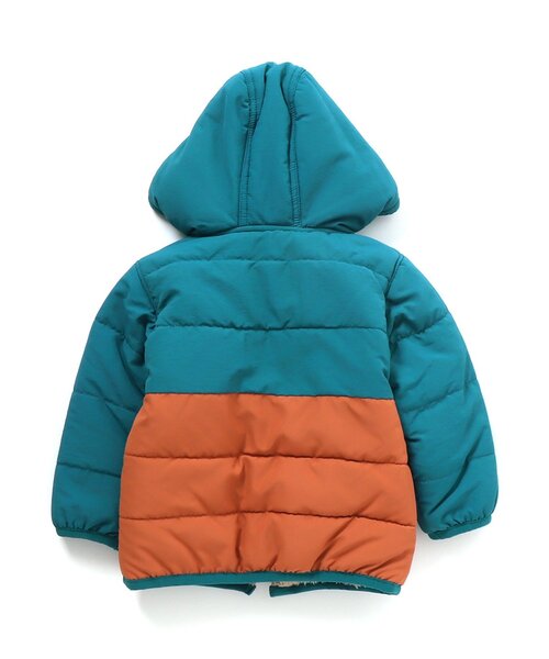 BREEZE(ブリーズ)の「中綿ボアリバーシブルブルゾン(ブルゾン・キッズ・オレンジ/カモフラージュ/エメラルド/ベージュ/ピンク・110/100/150/120/140/90/130)」の21枚目の写真