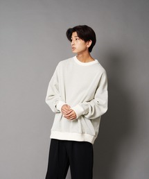 【UNIIT/ユニット】カルゼニットフリースルーズクルーネック