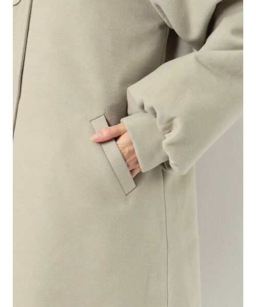 merry jenny（メリージェニー）の「ベロアフリルカラーコート（その他アウター・レディース・ブラック/ベージュ・FREE）」の11枚目の写真