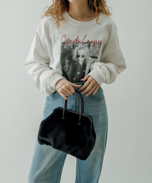 mystic(ミスティック)の「フェイクファーがま口BAG(ショルダーバッグ・レディース・ブラック/ブラウン・ONE SIZE)」の17枚目の写真