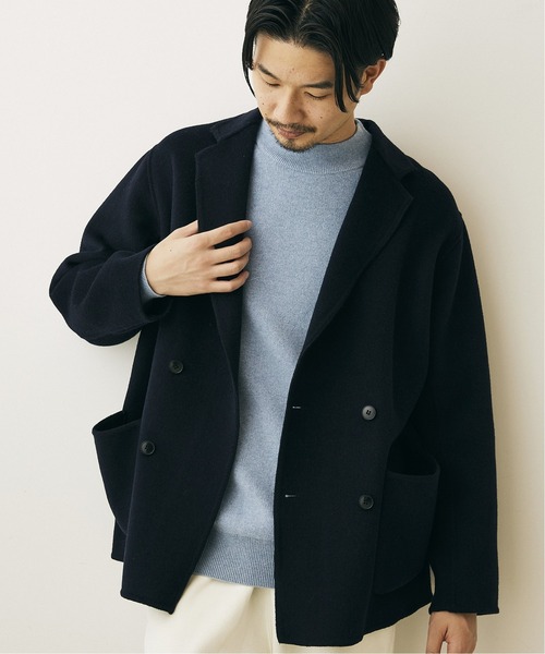 リバーウールダブルジャケット テーラードジャケット 417 Edifice フォーワンセブンエディフィス のファッション通販 Zozotown