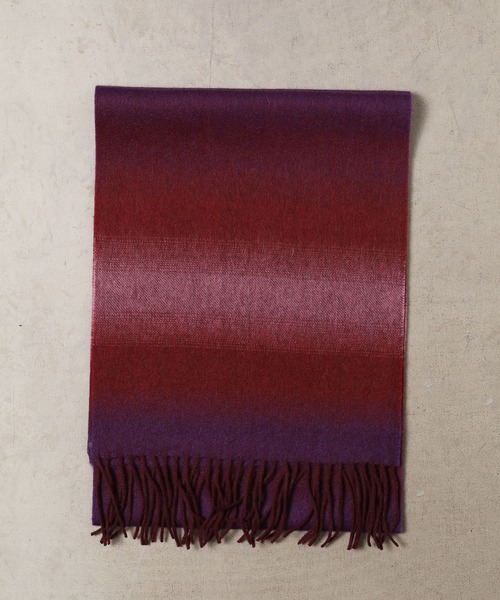 ARCHIVER（アーカイバ）の「【Gl】ウールマフラー（マフラー・レディース・パープル/グレー/グリーン/グレー系その他・FREE）」の13枚目の写真