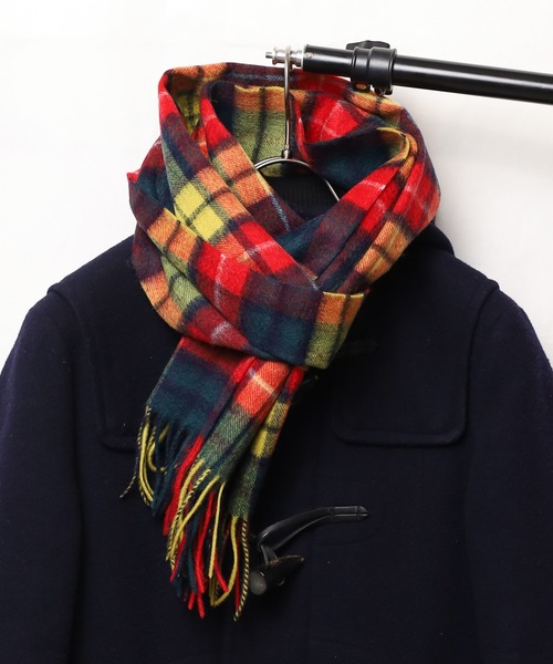 ARCHIVER（アーカイバ）の「【Gl】ウールマフラー（マフラー・レディース・パープル/グレー/グリーン/グレー系その他・FREE）」の14枚目の写真