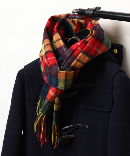 ARCHIVER（アーカイバ）の「【Gl】ウールマフラー（マフラー・レディース・パープル/グレー/グリーン/グレー系その他・FREE）」の15枚目の写真