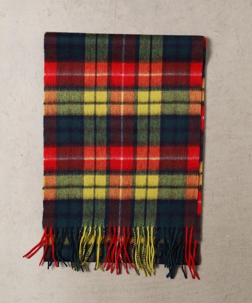 ARCHIVER（アーカイバ）の「【Gl】ウールマフラー（マフラー・レディース・パープル/グレー/グリーン/グレー系その他・FREE）」の16枚目の写真