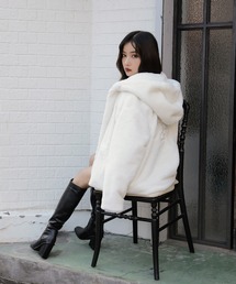 ANDGEEBEE | UNISEX フェイクファーパーカー(その他アウター)