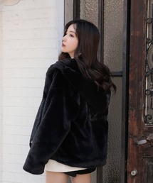 ANDGEEBEE | UNISEX フェイクファーパーカー(その他アウター)