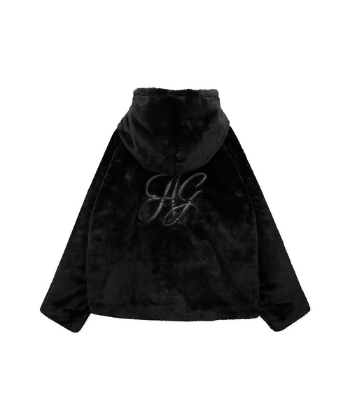 ANDGEEBEE(アンジービー)の「UNISEX フェイクファーパーカー(その他アウター・レディース・ホワイト/ブラック・MEDIUM)」の14枚目の写真