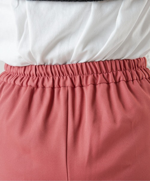 ANGIE（アンジー）の「センタープレススラックスタックパンツ（スラックス・レディース・ピンク/グリーン/ブラック/アイボリー・MEDIUM/LARGE/SMALL）」の13枚目の写真