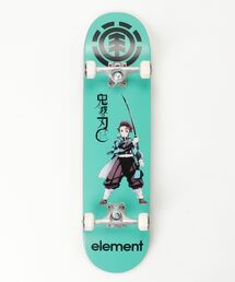 ELEMENT | ELEMENT | 鬼滅の刃 スケートボード コンプリート KIMETSU TANJIRO 3 COMP 8インチ 【2021年秋冬モデル】(スポーツグッズ)