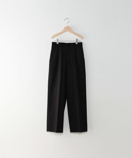 Steven Alan(スティーブンアラン)の「<steven alan>COMPACT WEAPON WIDE TROUSERS/パンツ◆(チノパンツ・レディース・ブラック/ベージュ/ネイビー/オリーブ・SMALL/MEDIUM/LARGE)」の2枚目の写真