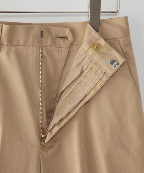 Steven Alan(スティーブンアラン)の「<steven alan>COMPACT WEAPON WIDE TROUSERS/パンツ◆(チノパンツ・レディース・ブラック/ベージュ/ネイビー/オリーブ・SMALL/MEDIUM/LARGE)」の8枚目の写真