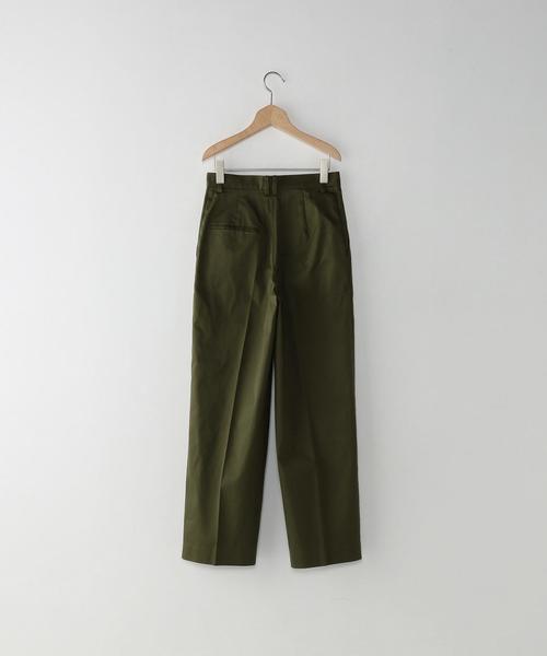 Steven Alan(スティーブンアラン)の「<steven alan>COMPACT WEAPON WIDE TROUSERS/パンツ◆(チノパンツ・レディース・ブラック/ベージュ/ネイビー/オリーブ・SMALL/MEDIUM/LARGE)」の14枚目の写真