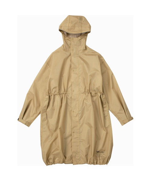 Wpc.（ダブリュピーシー）の「レインバイシクル　モッズコート　ユニセックス（レインコート/ポンチョ・レディース・グリーン系その他/ベージュ・FREE）」の3枚目の写真