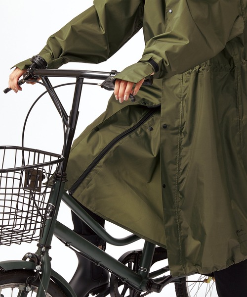 Wpc.（ダブリュピーシー）の「レインバイシクル　モッズコート　ユニセックス（レインコート/ポンチョ・レディース・グリーン系その他/ベージュ・FREE）」の17枚目の写真