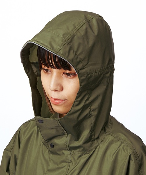 Wpc.（ダブリュピーシー）の「レインバイシクル　モッズコート　ユニセックス（レインコート/ポンチョ・レディース・グリーン系その他/ベージュ・FREE）」の14枚目の写真