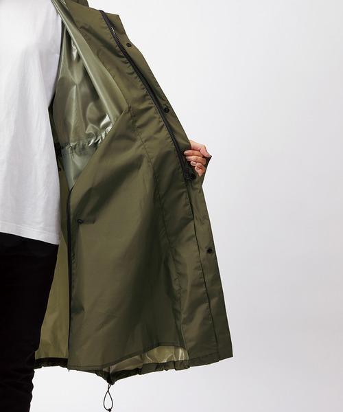 Wpc.（ダブリュピーシー）の「レインバイシクル　モッズコート　ユニセックス（レインコート/ポンチョ・レディース・グリーン系その他/ベージュ・FREE）」の15枚目の写真