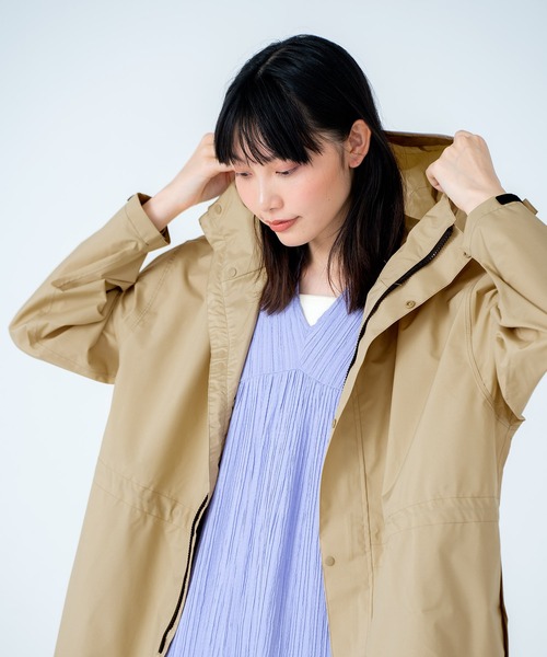 Wpc.（ダブリュピーシー）の「レインバイシクル　モッズコート　ユニセックス（レインコート/ポンチョ・レディース・グリーン系その他/ベージュ・FREE）」の19枚目の写真